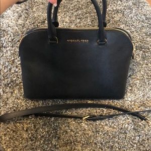 Michael Kors Black Purse (with shoulder strap)